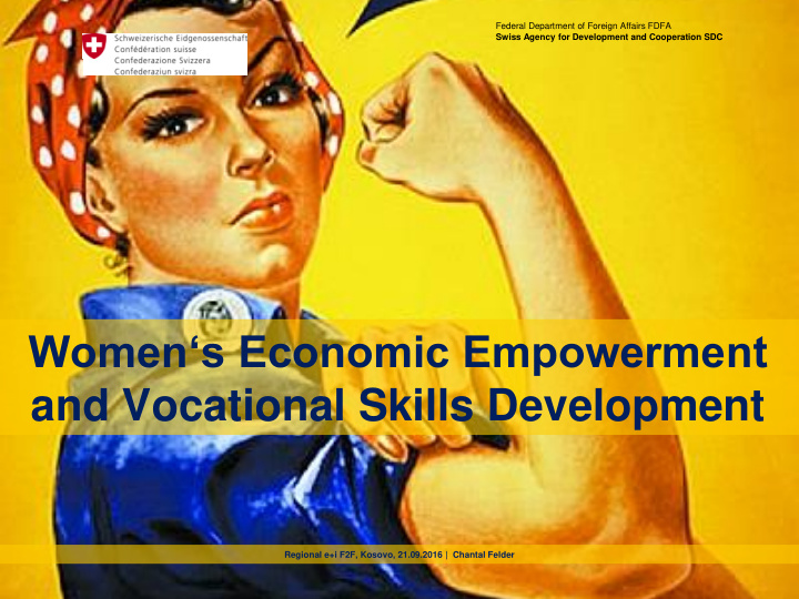 women s economic empowerment and vocational skills