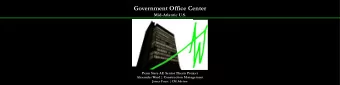 Government Office Center  Mid-Atlantic U.S.  Penn State AE Senior Thesis Project  Alexander Ward |