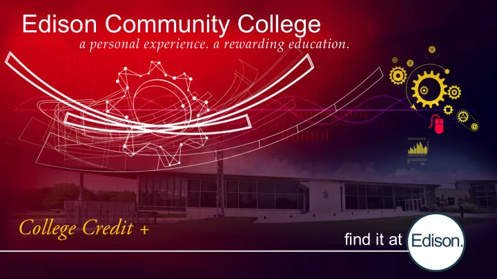 college credit