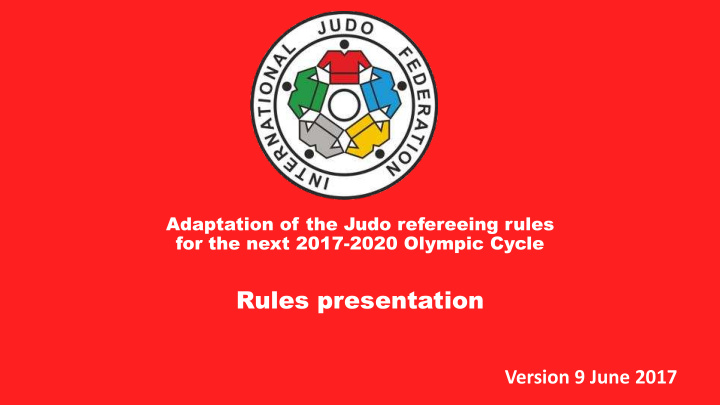 rules presentation