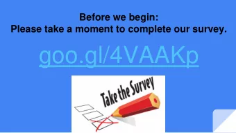 goo.gl/4VAAKp  La Center Bond Query  How do we respond to our growth?  Agenda  Tonight we would