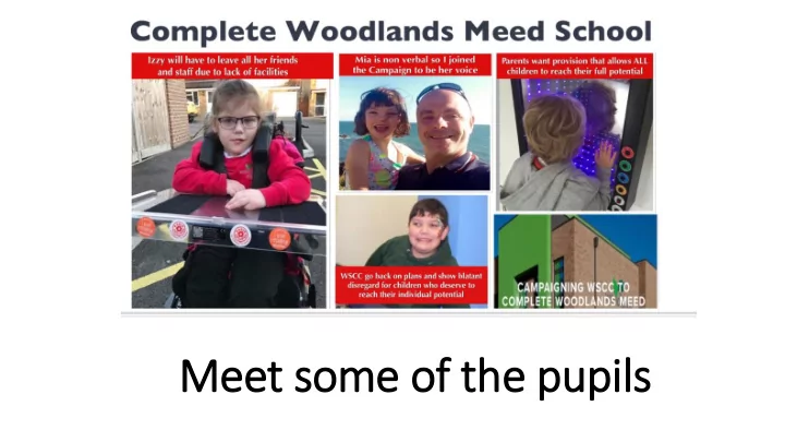meet some of the pupils 1