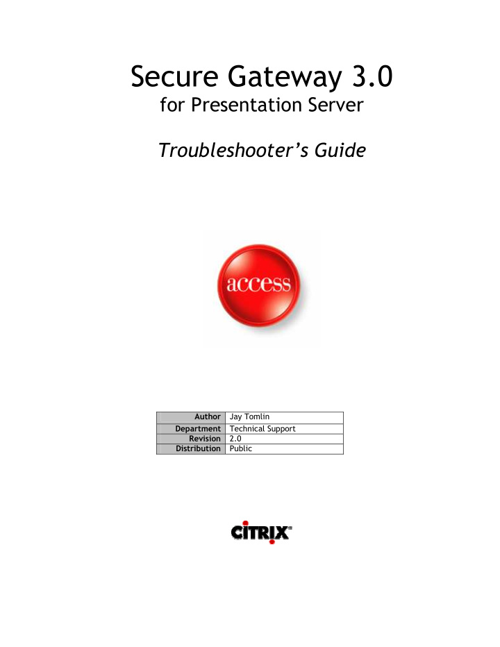 secure gateway 3 0