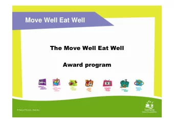 Move Well Eat Well