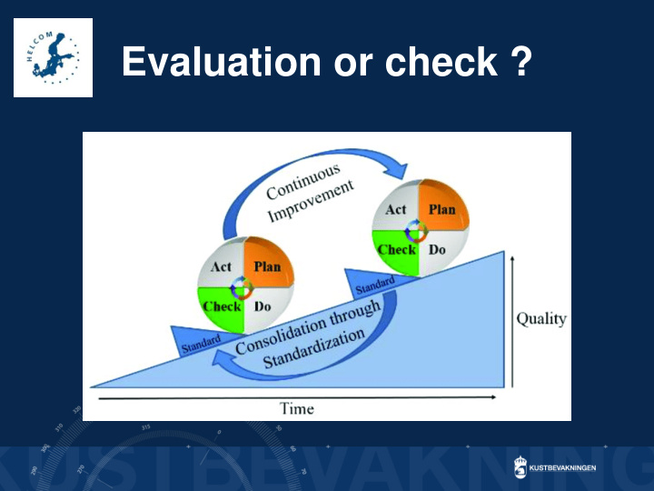 evaluation or check evaluation purpose