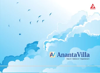AnantaVilla  View it + Admire it + Experience it  Kalinga  Infocity II  Nagar  University of