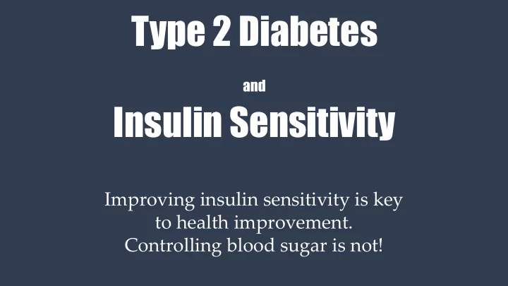 type 2 diabetes