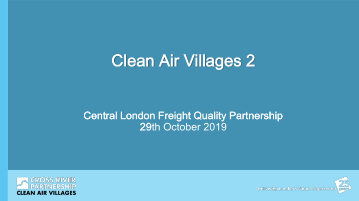 clean ean air r villages llages 2