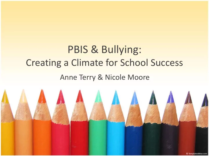 pbis bullying