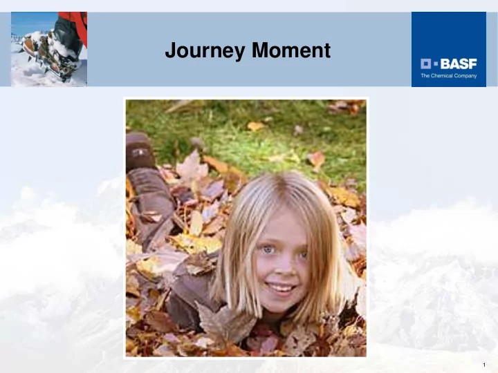journey moment