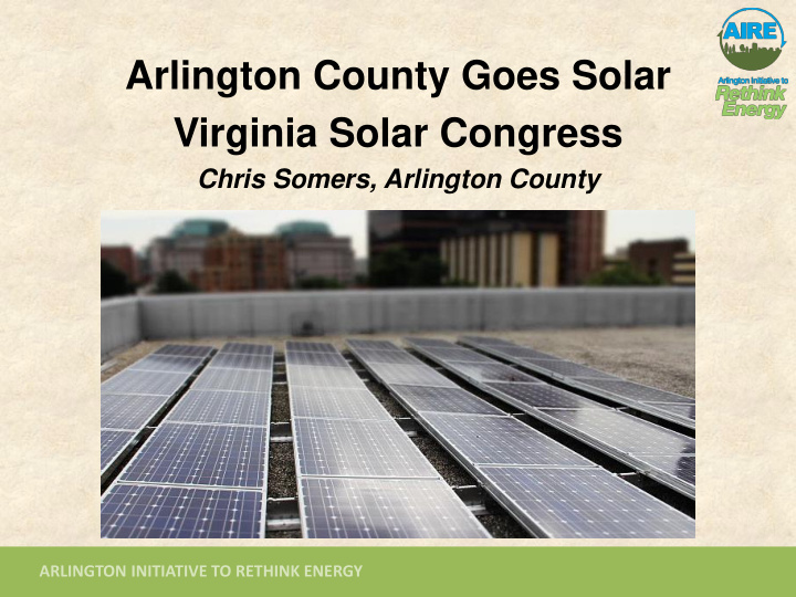 arlington county goes solar virginia solar congress