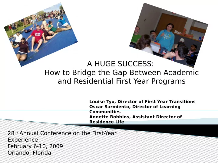 a huge success how to bridge the gap between academic and