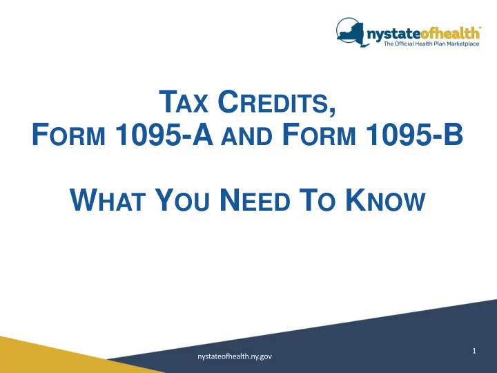 f orm 1095 a and f orm 1095 b