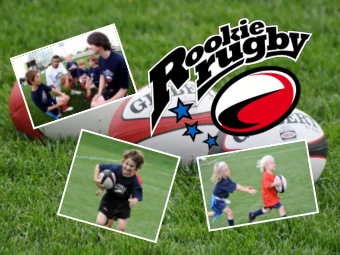 Roo  Rookie  kie Rugb  Rugby y is designed to give  young players a fun, safe, and enjoyable