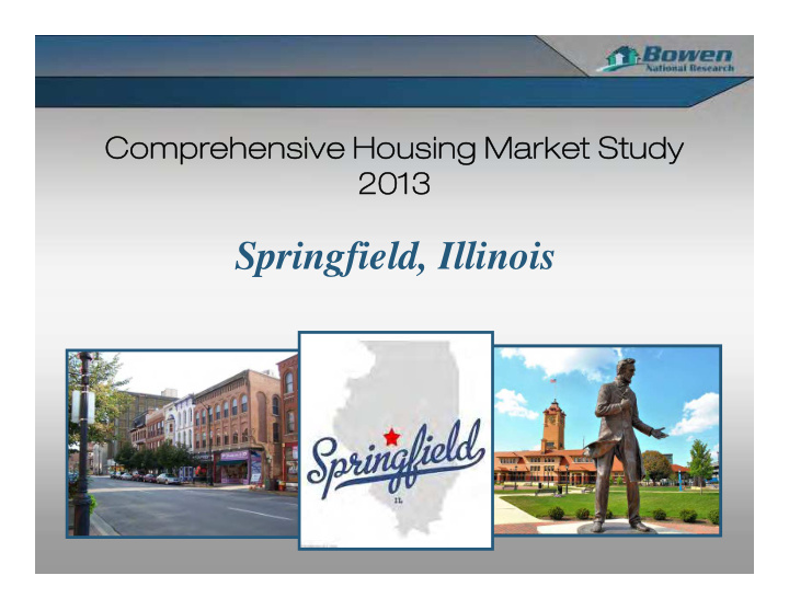springfield illinois housing needs assessment housing
