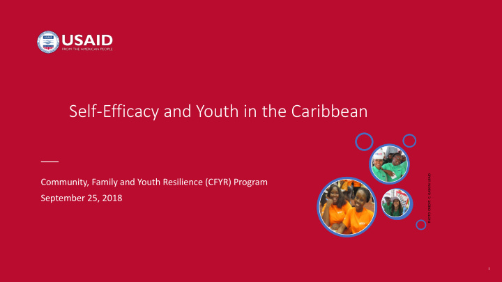 self efficacy and youth in the caribbean