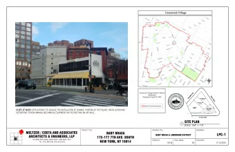 LPC-1  BABY BRASA &amp; LANDMARK DISTRICT  ARCHITECTS &amp; ENGINEERS, LLP  173-177 7TH AVE. SOUTH