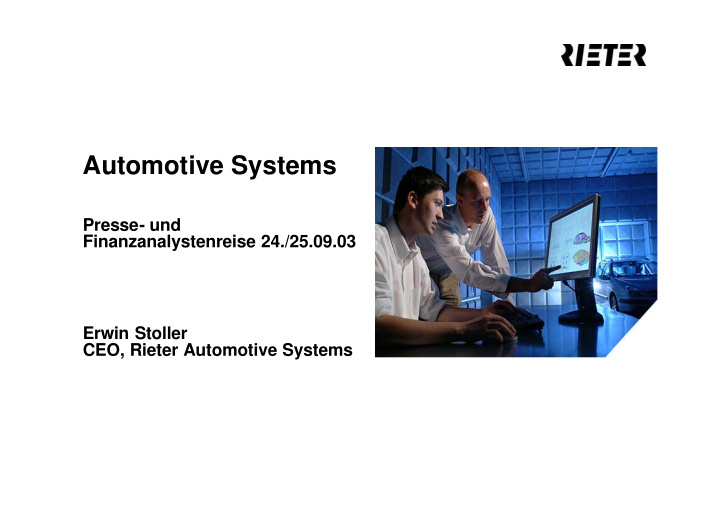 automotive systems