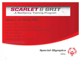 James L. W. Houle, PhD  Assistant Professor, Clinical  Department of Psychiatry and Behavioral