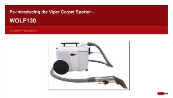 WOLF130  External Presentation  Launch Overview  2  Differences between New &amp; Original Wolf