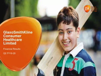 Limited  Financial Results  Q2 FY19-20  Quarter Highlights  Revenue increased by 6% with Domestic