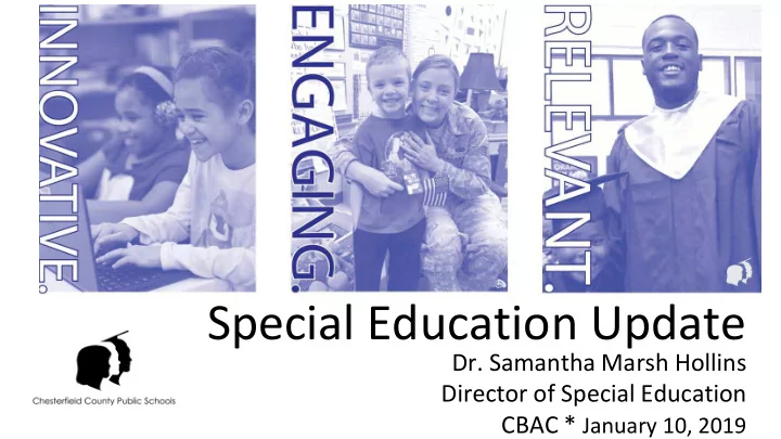 special education update