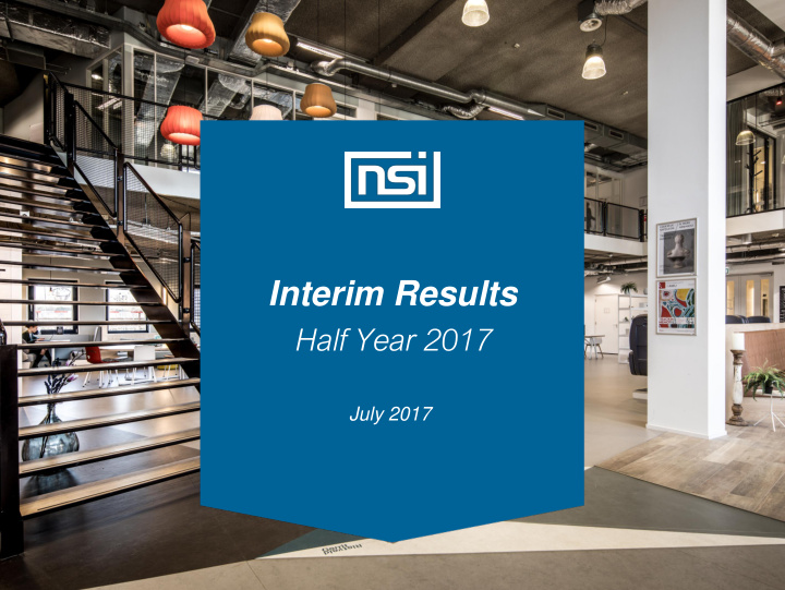 interim results