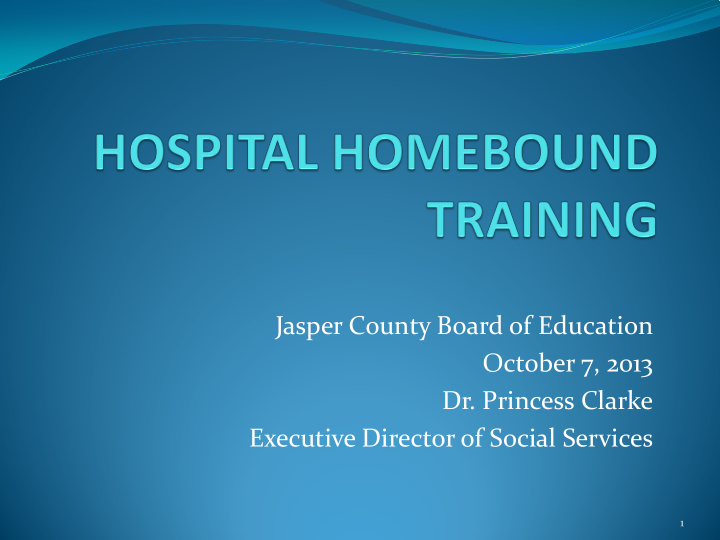jasper county board of education october 7 2013 dr