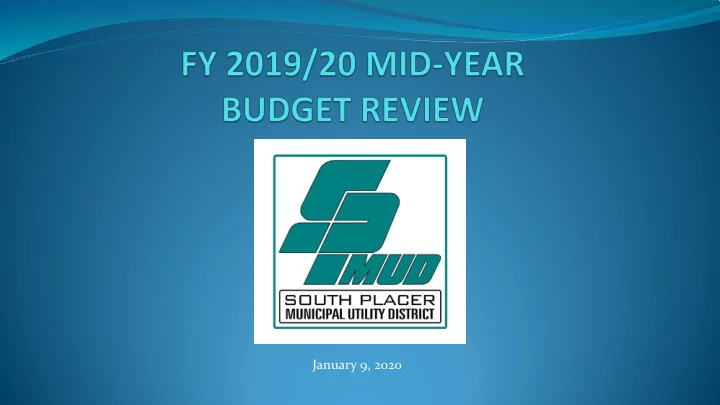 january 9 2020 south placer municipal utility district