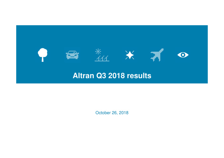 altran q3 2018 results