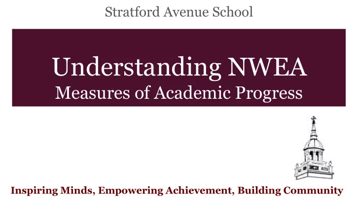 understanding nwea