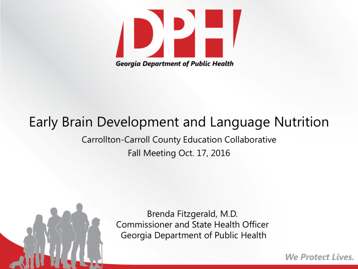 early brain development and language nutrition