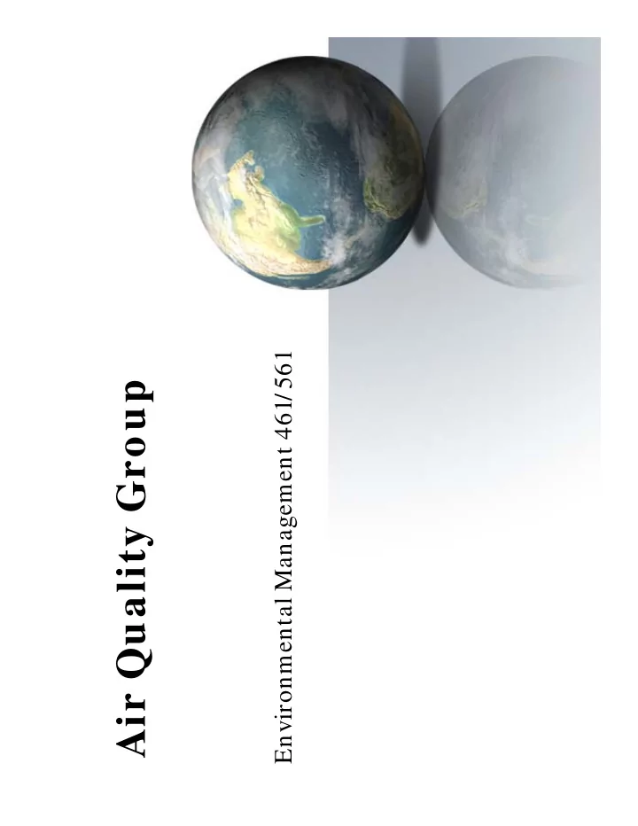 air quality group g li