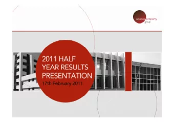 Disclaimer  The contents of this presentation are general only. The presentation does not purport