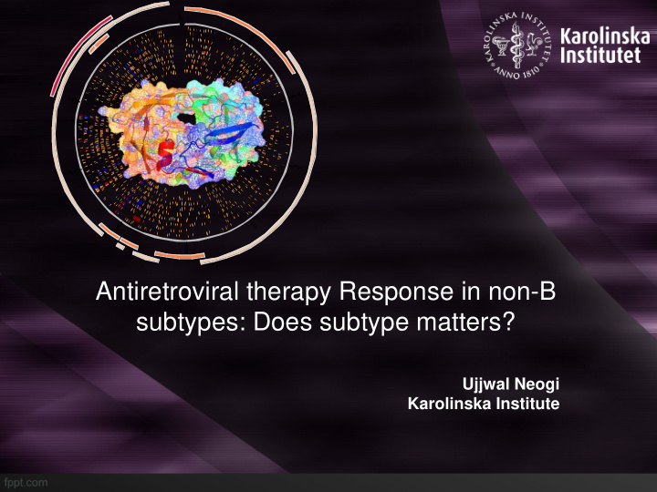 antiretroviral therapy response in non b subtypes does