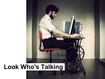 Look Who's Talking The amish  - Cliche for for refusing technology  - Departures from Europe as