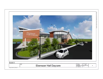 -  Ebenezer Hall Daycare  Amish  02  Name:  Issue Date:  Scale:  04/14/17  D:\Studio 6\Studio 6