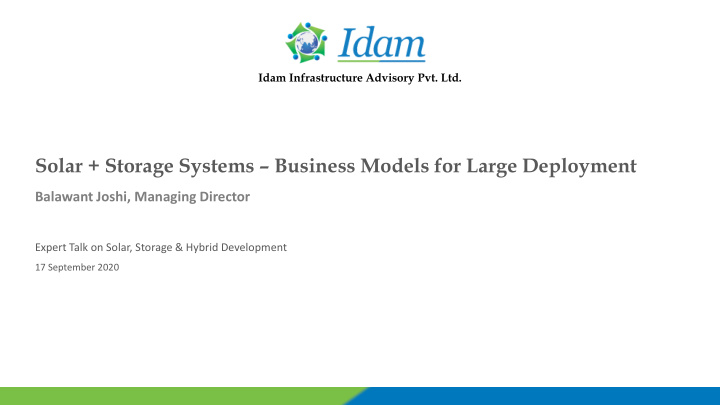 solar storage systems business models for large deployment