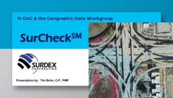 Su  SurC  rCheck heck SM  SM  Presentation by:  Tim Bohn, C.P., PMP  AGENDA  2  Actions Needed