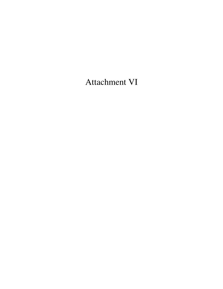 attachment vi