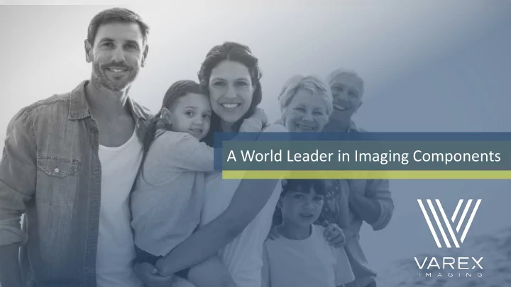 a world leader in imaging components forward looking