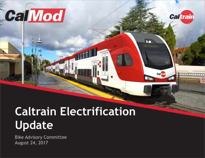 caltrain electrification update