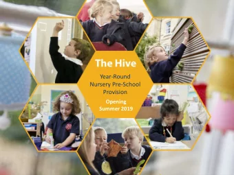 Year-Round  Nursery Pre-School  Provision  Opening  Summer 2019  Outstanding EYFS Provision  The