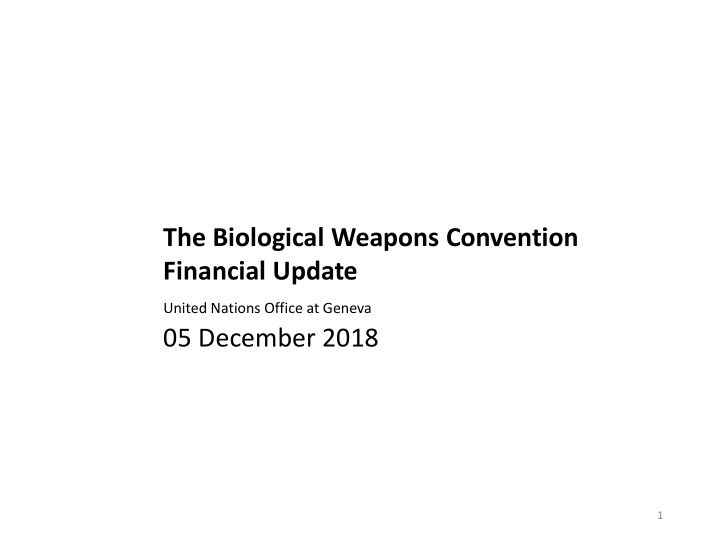 the biological weapons convention