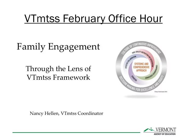 vtmtss february office hour