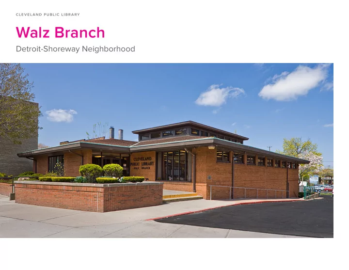 walz branch