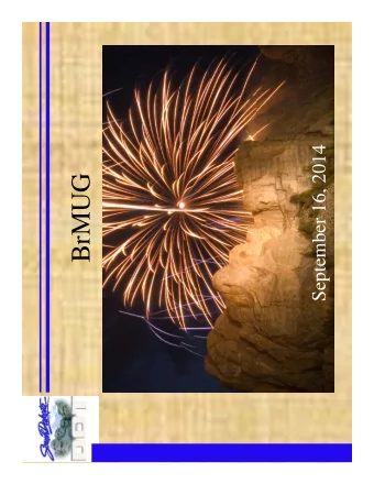 BrMUG  SD Bridge Inventory Statistics  Number of NBIS Structures in SD  (As of March 2014)  1797