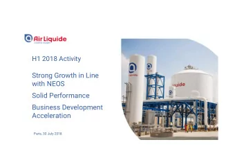 Strong Growth in Line  with NEOS  Solid Performance  Business Development  Acceleration  Paris, 30