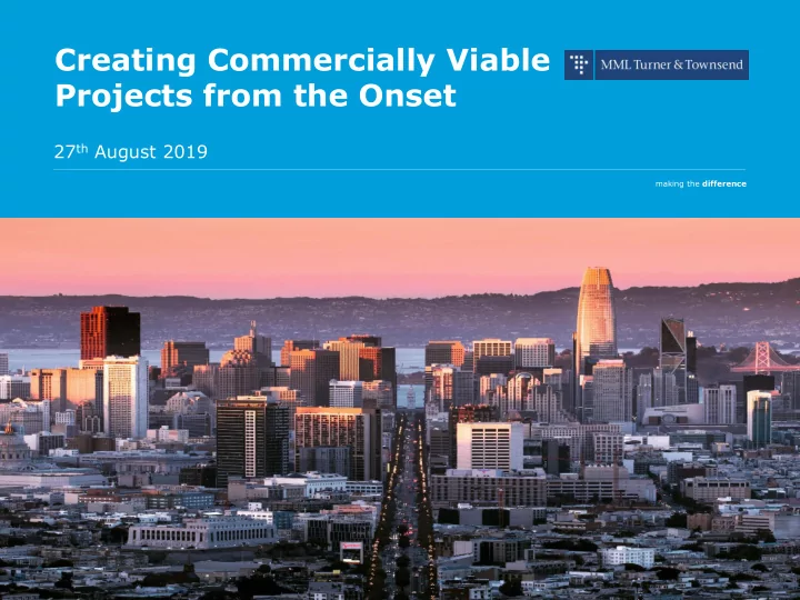 projects from the onset