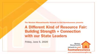 A Different Kind of Resource Fair:  Building Strength + Connection with our State Leaders  Friday,